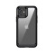 Outer Space Case for iPhone 12 hard cover with a gel frame black