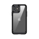 Outer Space Case for iPhone 12 hard cover with a gel frame black