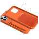 Card Case Silicone Wallet with Card Slot Documents for iPhone 13 Pro pink