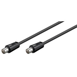 GOOBAY καλώδιο κεραίας αρσενικό 68150, <70dB, CCS, 5m, μαύρο GOOBAY καλώδιο κεραίας αρσενικό 68150, <70dB, CCS, 5m, μαύρο