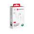 Forcell earphones stereo for Apple iPhone Lightning 8-pin NEW BOX white
