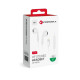 Forcell earphones stereo for Apple iPhone Lightning 8-pin NEW BOX white