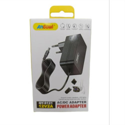 ΤΡΟΦΟΔΟΤΙΚΟ UNIVERSAL 12V/2A ANDOWL QY-9121 ΤΡΟΦΟΔΟΤΙΚΟ UNIVERSAL 12V/2A ANDOWL QY-9121