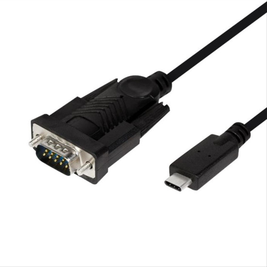 Type-C to Serial DB9 1.2m Logilink AU0051 Type-C to Serial DB9 1.2m Logilink AU0051