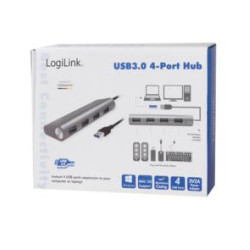 Hub USB 3.0 + PSU Logilink UA0307