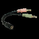 Headset Splitter Logilink CA0020