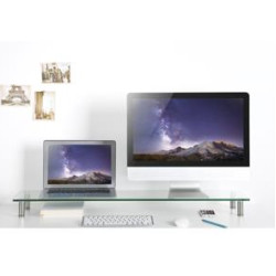 Glass Tabletop Monitor Riser Logilink BP0060 Glass Tabletop Monitor Riser Logilink BP0060