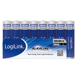 Battery AAA Alkaline Logilink LR03F8 8pcs