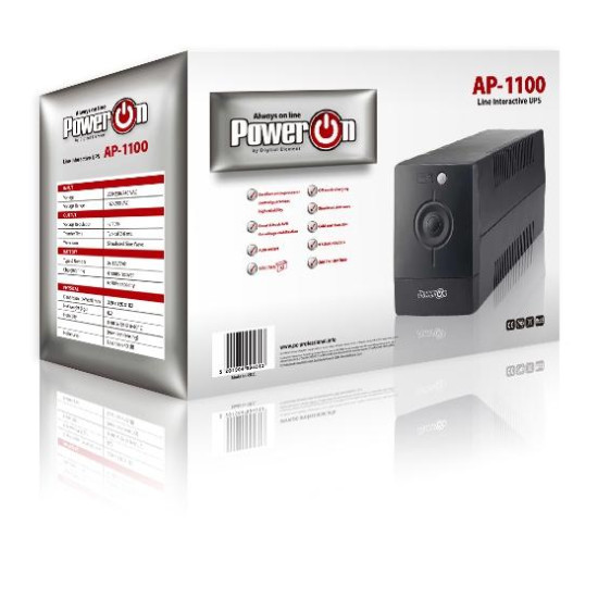 Ups 1100VA Power On AP-1100 V2.0