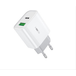 Charger WK 20W PD+USB QC3.0 WP-U53 Charger WK 20W PD+USB QC3.0 WP-U53