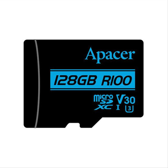 Memory Card Micro SDXC UHS-I U3 Class10 128GB Apacer V30 R100 Memory Card Micro SDXC UHS-I U3 Class10 128GB Apacer V30 R100