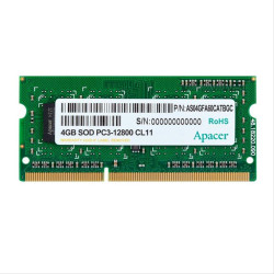 Memory 4GB 1600MHz CL11 DDR3 SODIMM Apacer RP Memory 4GB 1600MHz CL11 DDR3 SODIMM Apacer RP