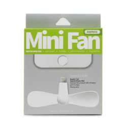 Remax Refon Mini Fan F10 for iPhone 5/6/7 blue