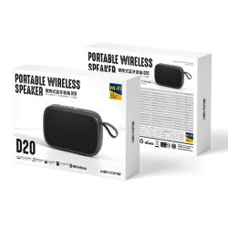 Speaker BT WK D20 Black Speaker BT WK D20 Black