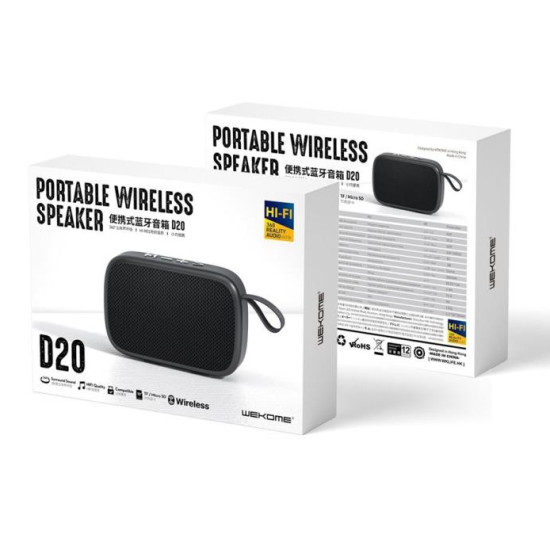 Speaker BT WK D20 Black