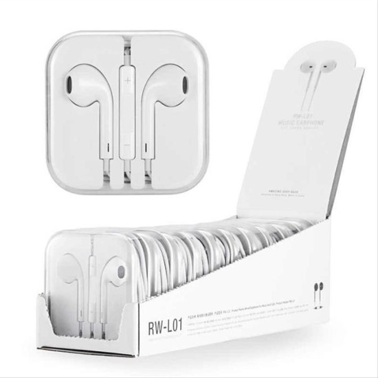 Earphone WK RW-L01 10pcs