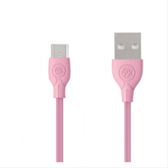 Charging Cable WK Micro Pink1m Ultra speed Pro WDC-041 1.5A