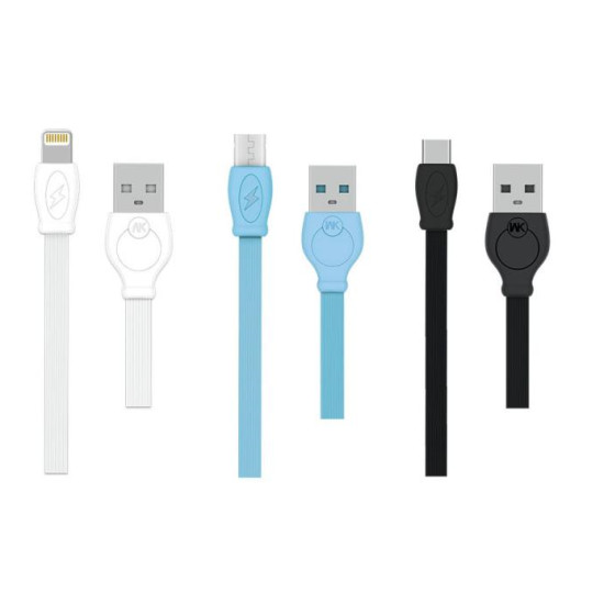 Charging Cable WK i6 Blue 3m Fast WDC-023 2.4A