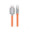 Charging Cable WK TYPE-C Orange 1m WDC-186 6A