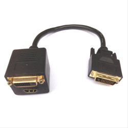 DVI Splitter M to HDMI/DVI F Aculine AD-039