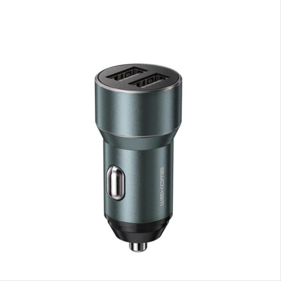 Car Charger WK 15W Dual USB 3.1A Toury Dark Blue WP-C36