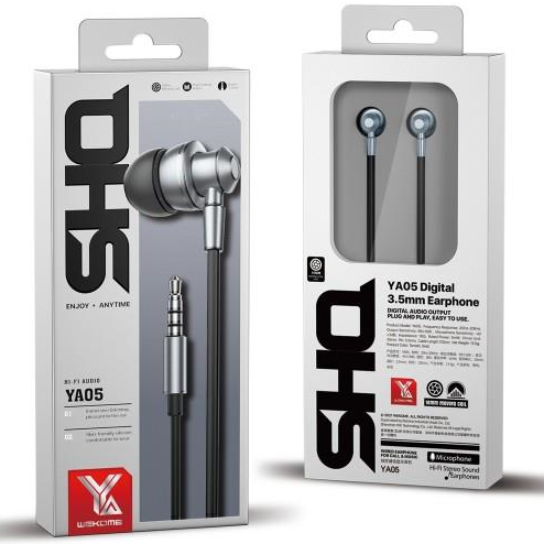 Earphone WK YA-05 Tarnish