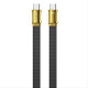 Charging Cable WK 100W TYPE-C/TYPE-C Black 1,2m WDC-148 5A