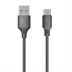 Charging Cable WK TYPE-C Black 1m Full Speed Pro WDC-101 5A Charging Cable WK TYPE-C Black 1m Full Speed Pro WDC-101 5A