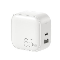 Charger GaN WK 65W PD+QC3.0 White WP-U113