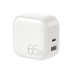 Charger GaN WK 65W PD+QC3.0 White WP-U113