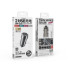 Car Charger WK 12W Dual USB 2.4A Silver WP-C25