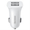 Car Charger WK 12W Dual USB 2.4A White WP-C35