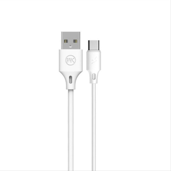 Charging Cable WK TYPE-C White 1m Full Speed Pro WDC-092 2.4A