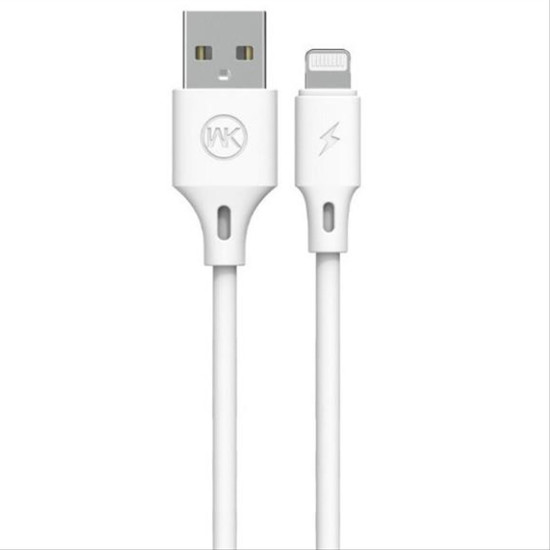Charging Cable WK i6 White 2m Full Speed Pro WDC-092 2.4A