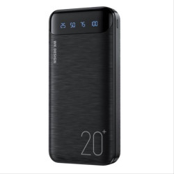 Power Bank WK 20000mAh MINRE Black WP-163