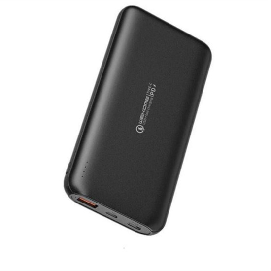 Power Bank WK 10000mAh GIFON PD18W+QC3.0  Black WP-187