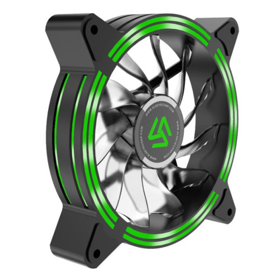 Case Cooler 12cm Green Alseye HALO 4.0 Case Cooler 12cm Green Alseye HALO 4.0