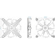 Case Cooler 12cm RGB-Fan Kit Alseye X12