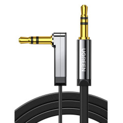 Cable Audio 3.5mm M/M Angled Flat 1m UGREEN AV119 10597