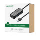 USB 2.0 to 1 Fast Ethernet with 3xUSB 2.0 UGREEN 20264