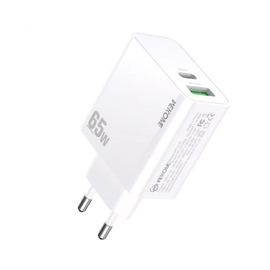 Charger WK 65W PD+USB QC3.0 WP-U116