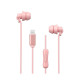 Earphone WK YB02 Lighting Pink