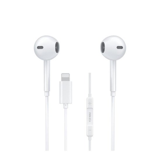 Earphone WK Y19 Max Lighting White