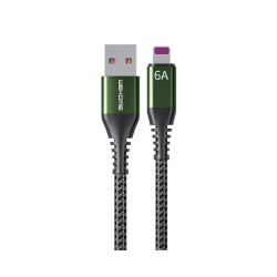 Charging Cable WK i6 Raython Black 1m WDC-169 6A Charging Cable WK i6 Raython Black 1m WDC-169 6A
