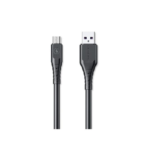 Charging Cable WK Micro Wargod Black 3m WDC-152 6A