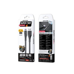 Charging Cable WK i6 Wargod Black 2m WDC-152 6A