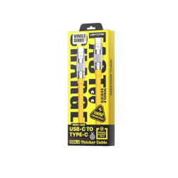 Charging Cable WK 100W TYPE-C/TYPE-C Yellow 1m WDC-188 6A