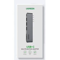 Multi Function Dual Type-C Converter UGREEN CM251 60559 Multi Function Dual Type-C Converter UGREEN CM251 60559
