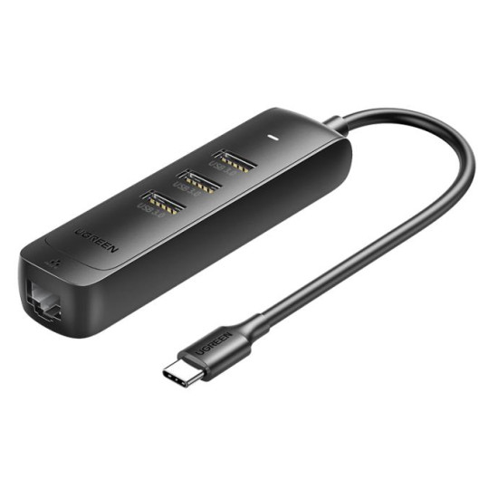 Hub Type-C with Ethernet Adapter UGREEN CM530 Black 50627