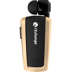 Retractable BT Mini Headset UA25 Gold iXchange Retractable BT Mini Headset UA25 Gold iXchange